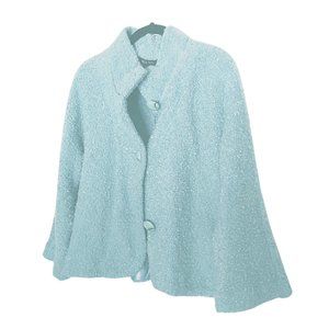 Sky blue swing cardigan